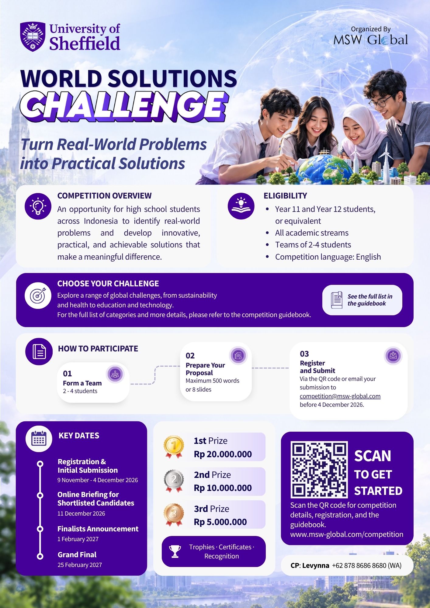 MSW Global Competition Poster